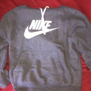 Grey Nike hoodie
